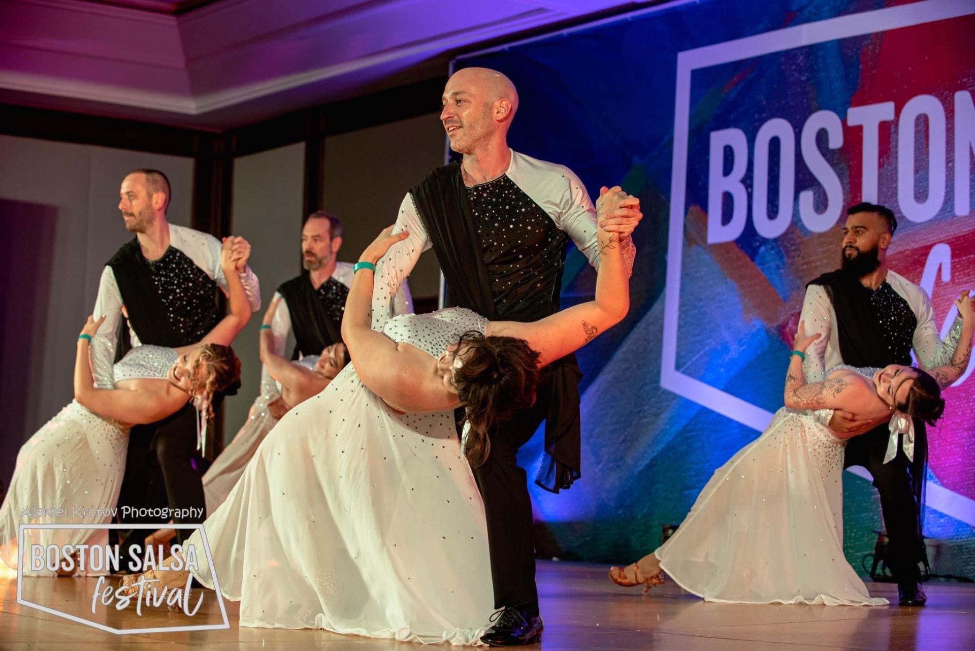 Bella Vita Dance Company performing at Boston Salsa Festival